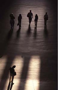 Tate Modern Silhouettes